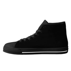 mo.be dark high top canvas shoes - mo.be