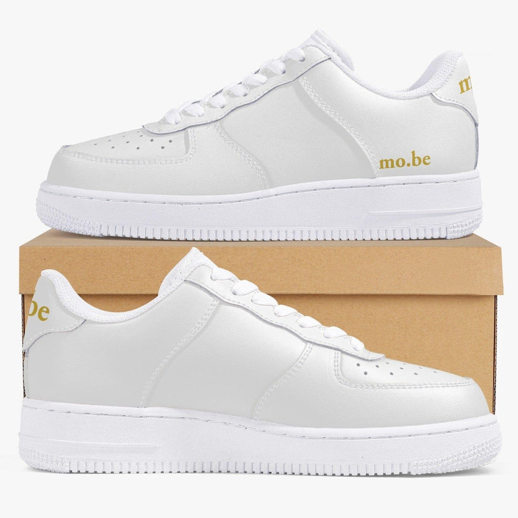 mobe Low-Top Leather Sneakers - mo.be