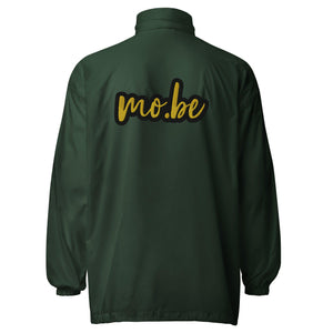 mo.be embroidered windbreaker - mo.be