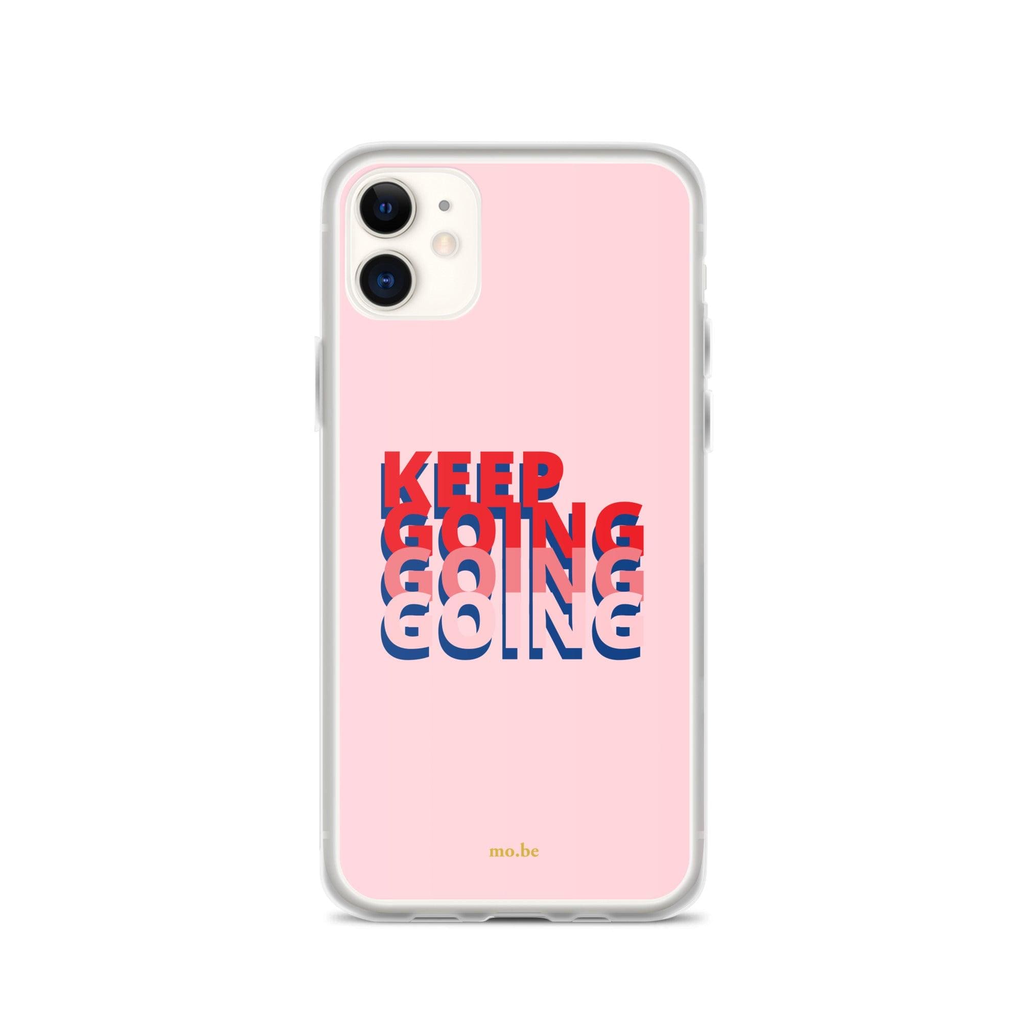 Keep Going Clear Case for iPhone® - mo.be