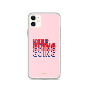 Keep Going Clear Case for iPhone® - mo.be