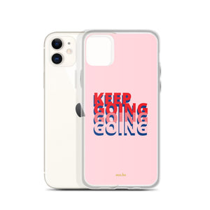 Keep Going Clear Case for iPhone® - mo.be