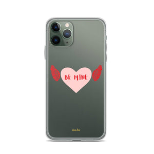 Be mine Clear Case for iPhone® - mo.be
