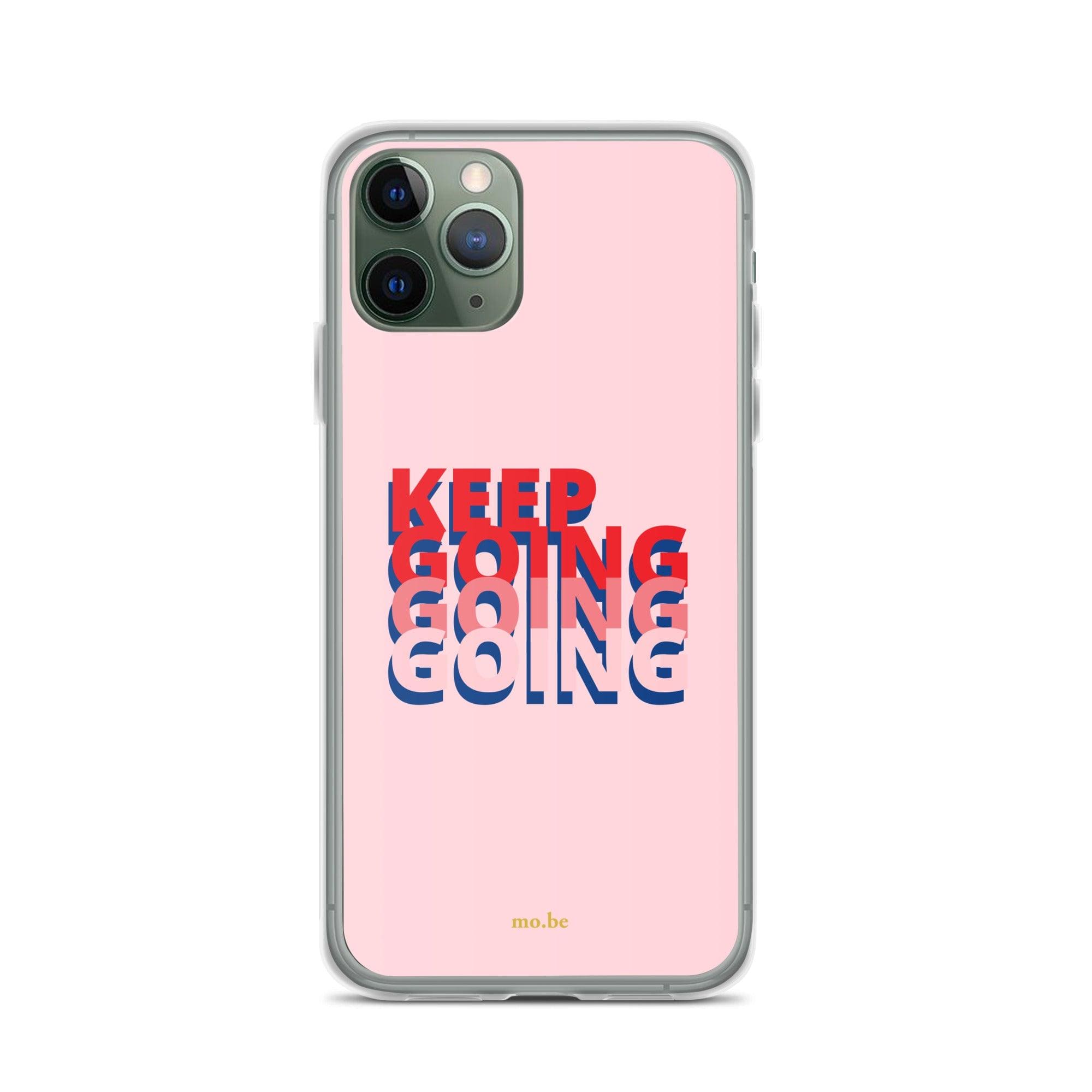 Keep Going Clear Case for iPhone® - mo.be