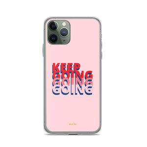 Keep Going Clear Case for iPhone® - mo.be