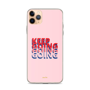 Keep Going Clear Case for iPhone® - mo.be