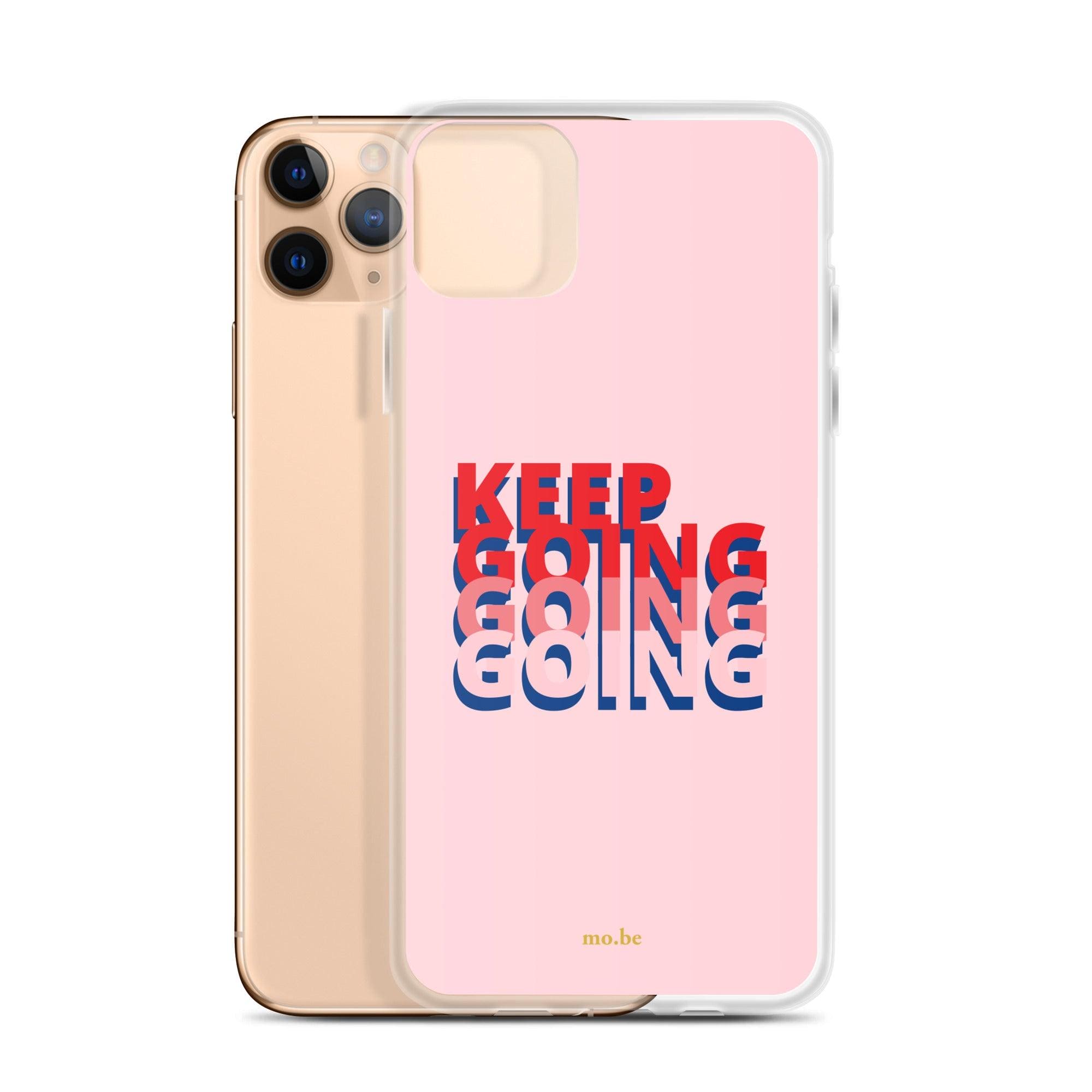 Keep Going Clear Case for iPhone® - mo.be