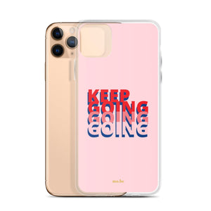 Keep Going Clear Case for iPhone® - mo.be