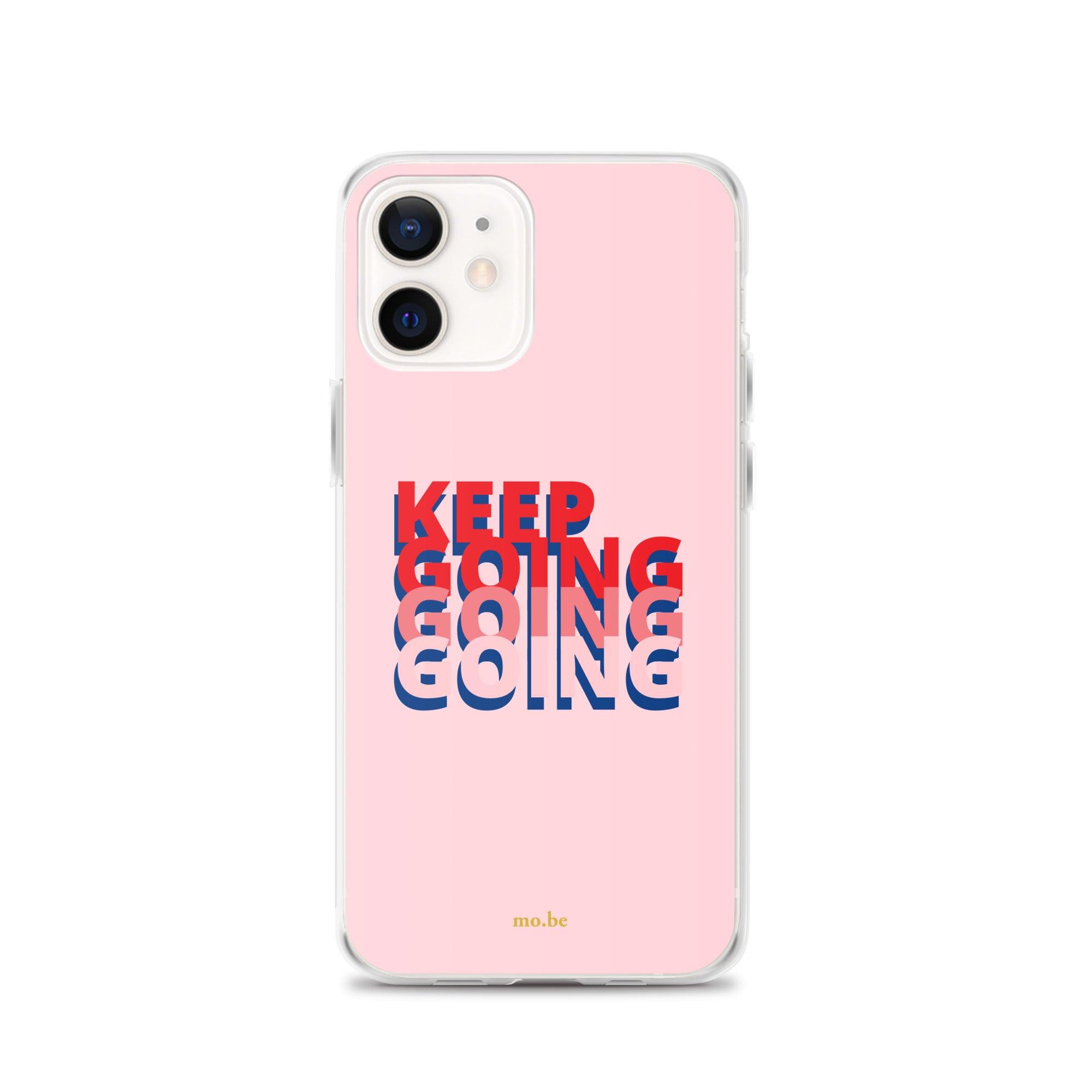 Keep Going Clear Case for iPhone® - mo.be