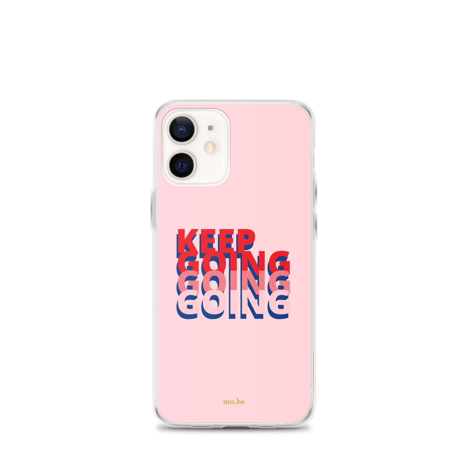 Keep Going Clear Case for iPhone® - mo.be