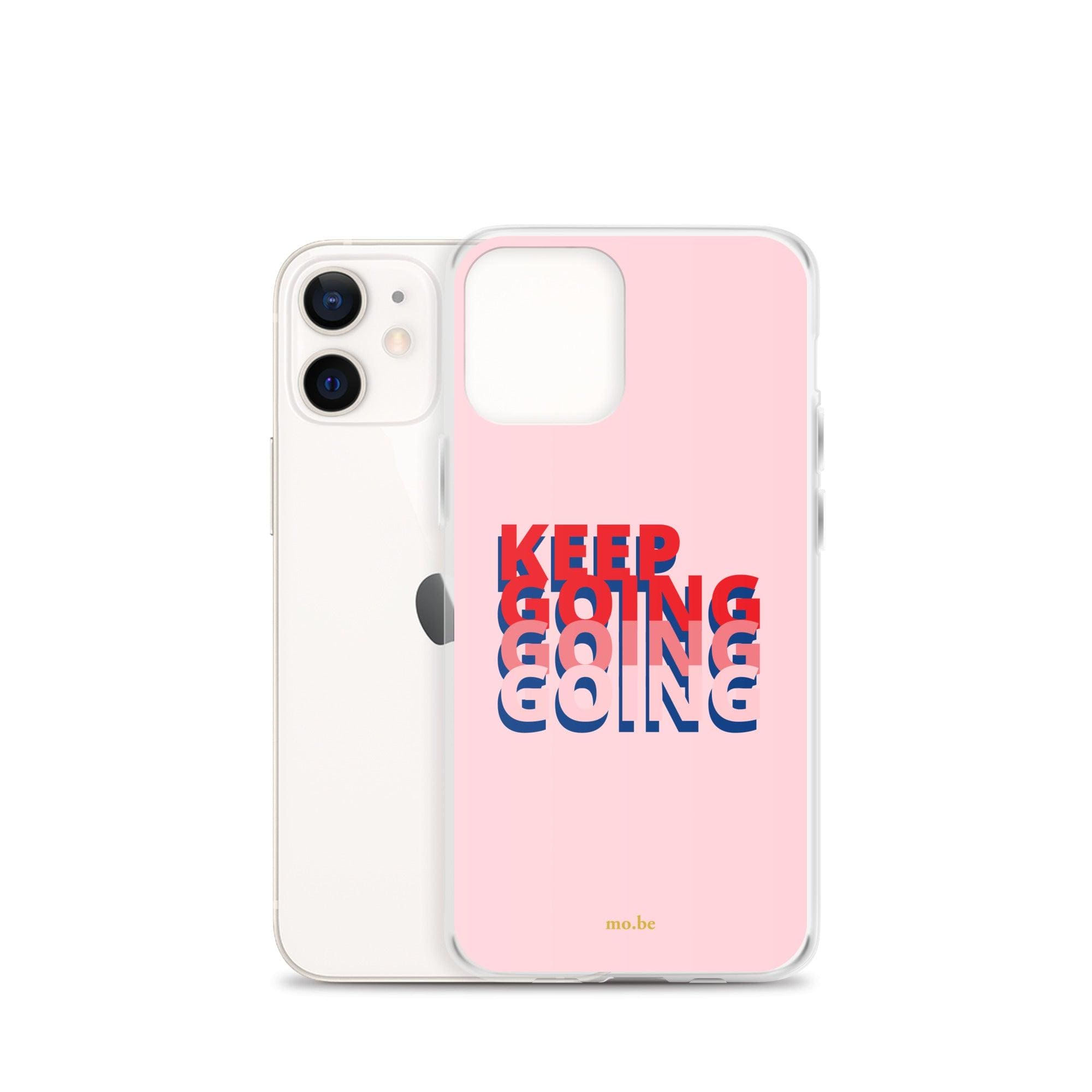 Keep Going Clear Case for iPhone® - mo.be