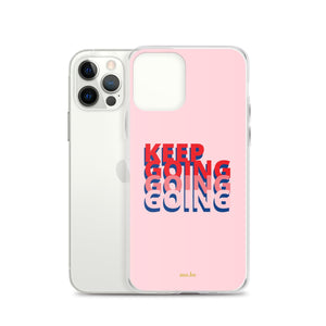 Keep Going Clear Case for iPhone® - mo.be