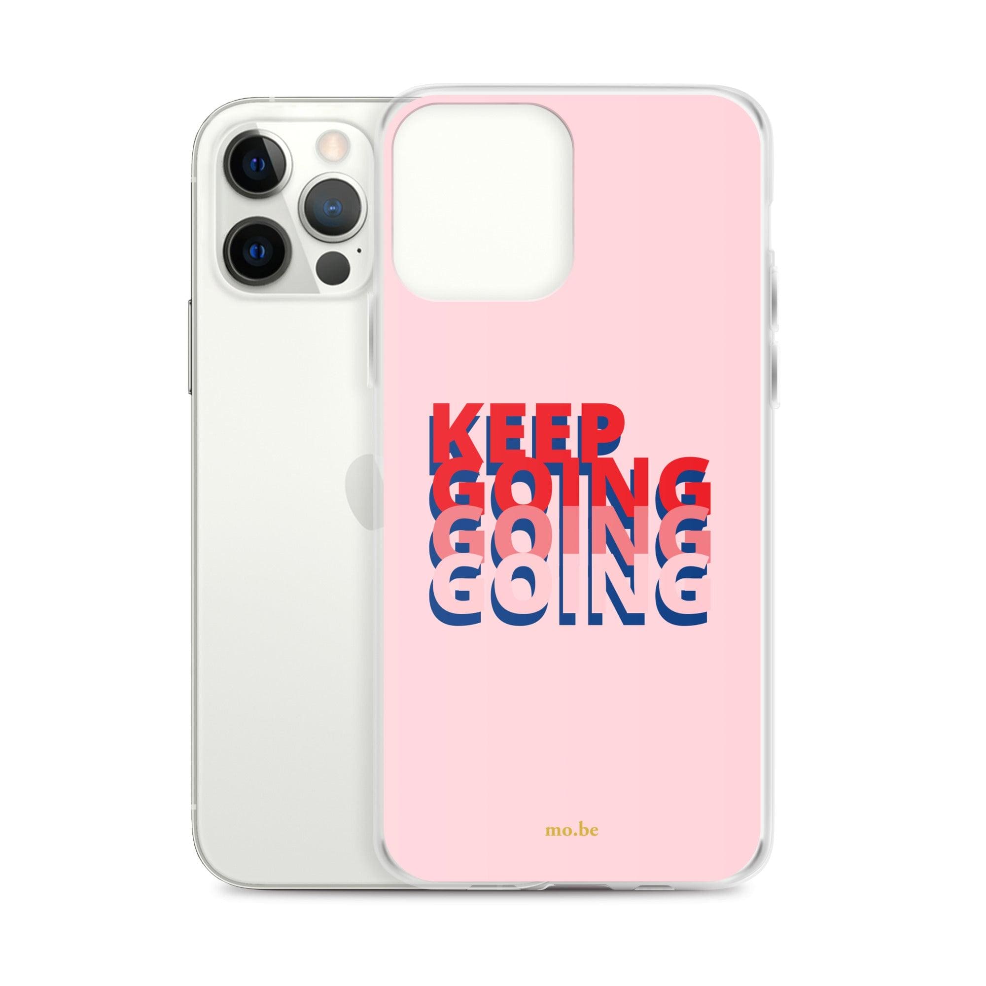 Keep Going Clear Case for iPhone® - mo.be