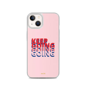 Keep Going Clear Case for iPhone® - mo.be