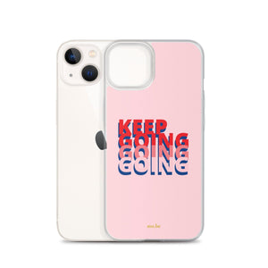 Keep Going Clear Case for iPhone® - mo.be