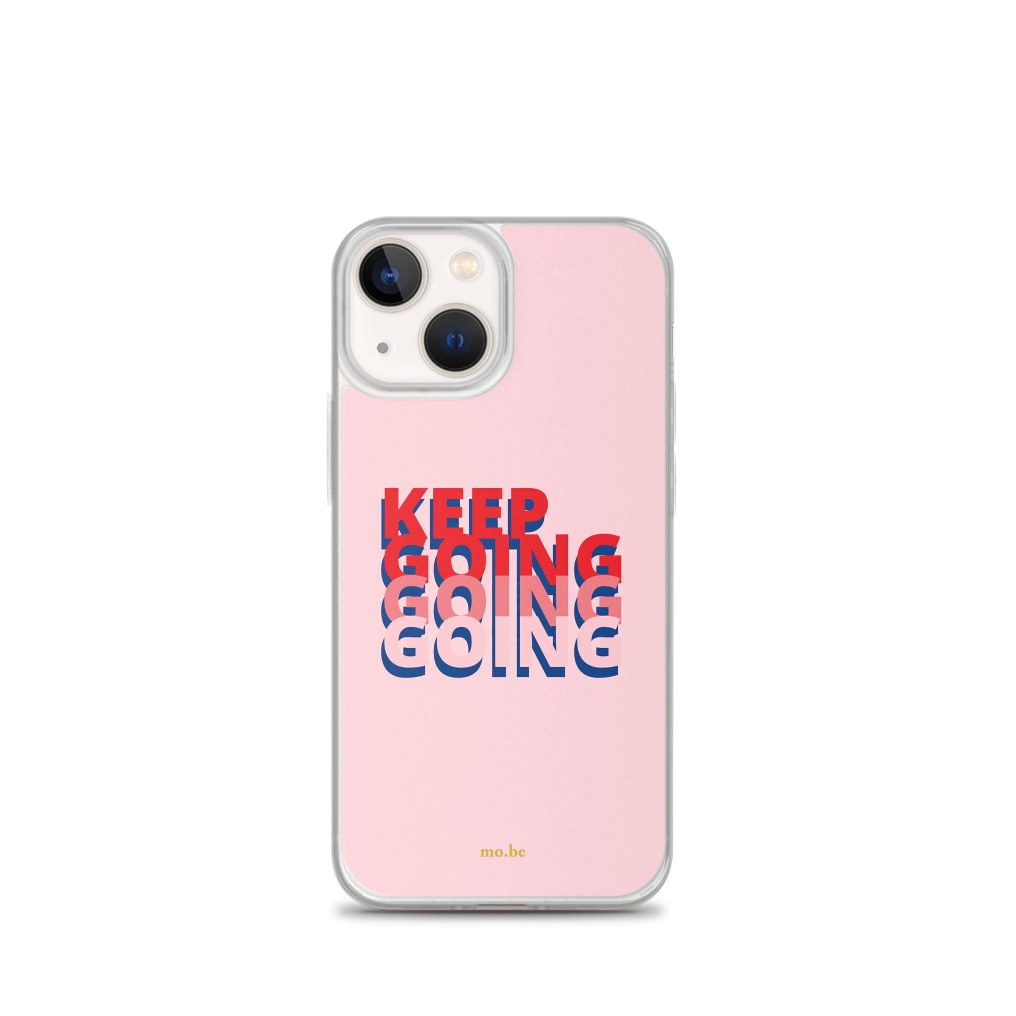 Keep Going Clear Case for iPhone® - mo.be