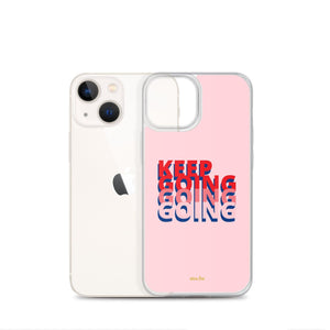 Keep Going Clear Case for iPhone® - mo.be
