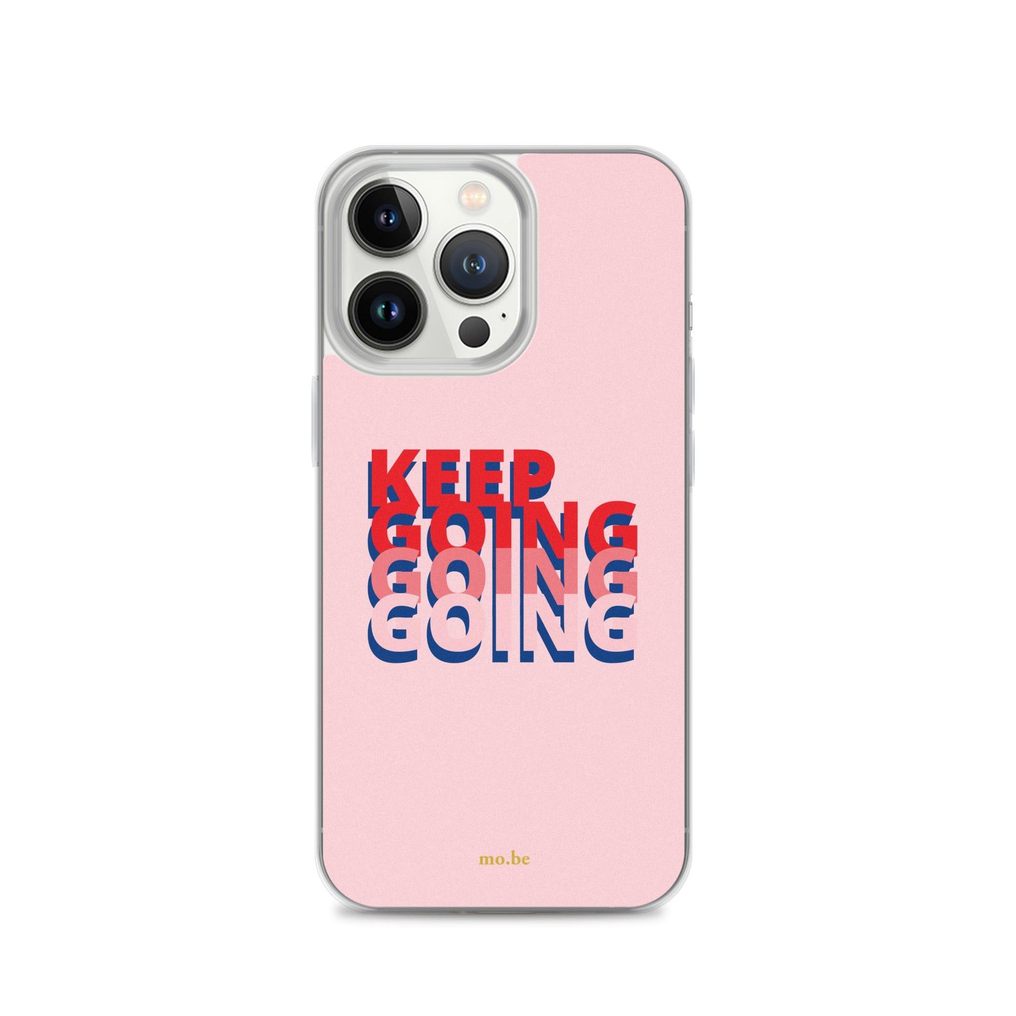 Keep Going Clear Case for iPhone® - mo.be