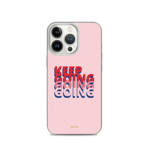Keep Going Clear Case for iPhone® - mo.be
