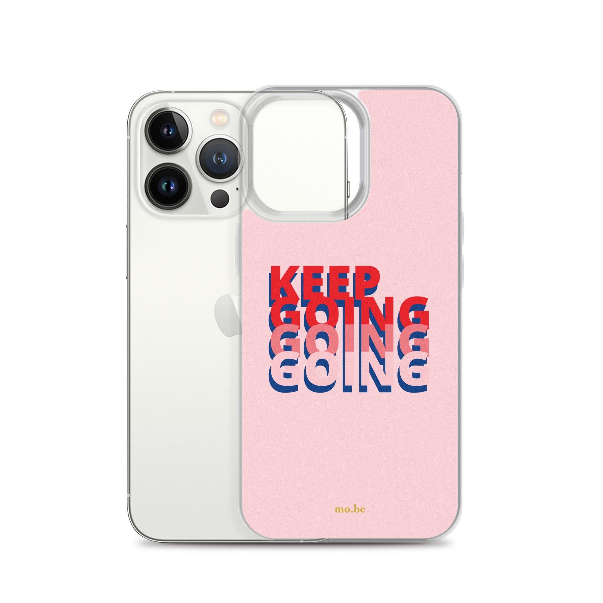 Keep Going Clear Case for iPhone® - mo.be