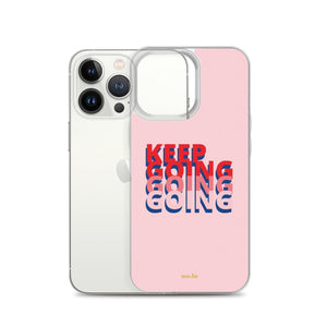 Keep Going Clear Case for iPhone® - mo.be