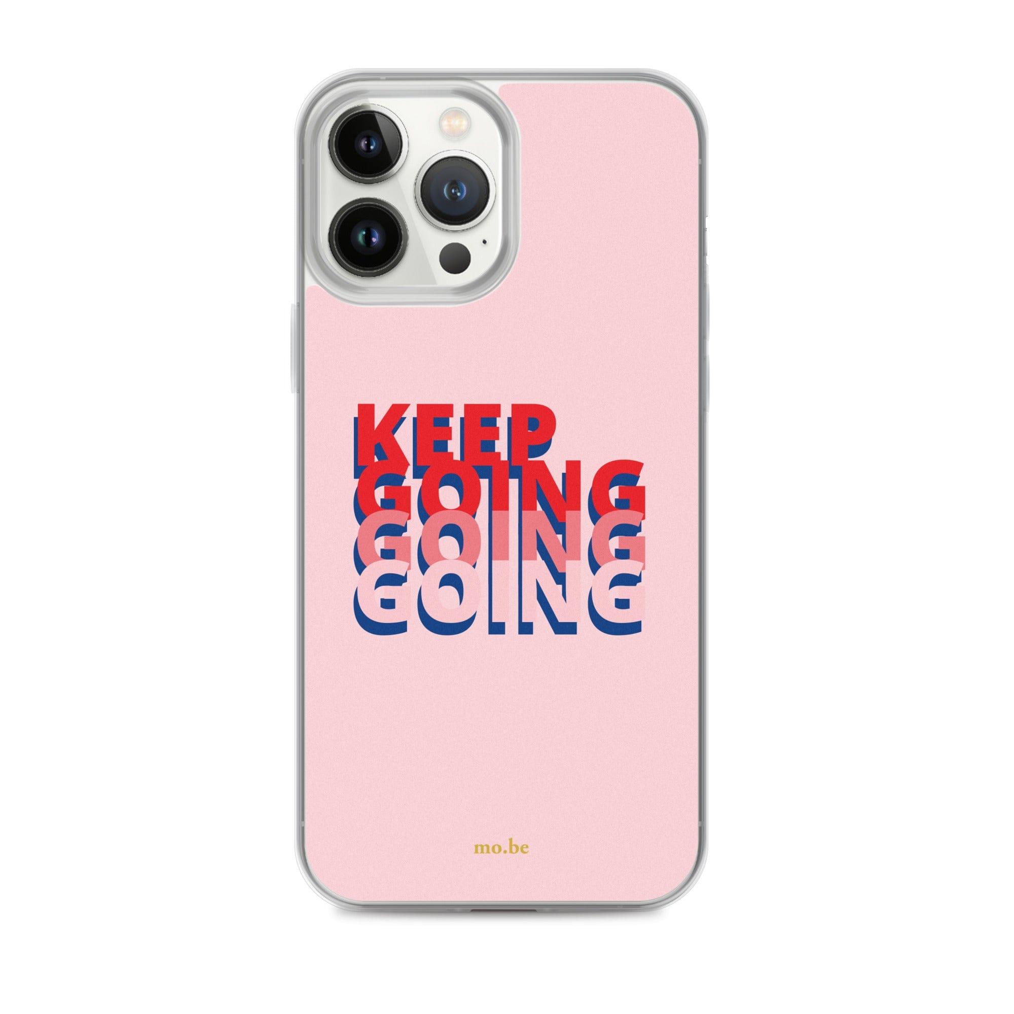 Keep Going Clear Case for iPhone® - mo.be