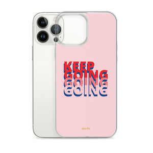 Keep Going Clear Case for iPhone® - mo.be