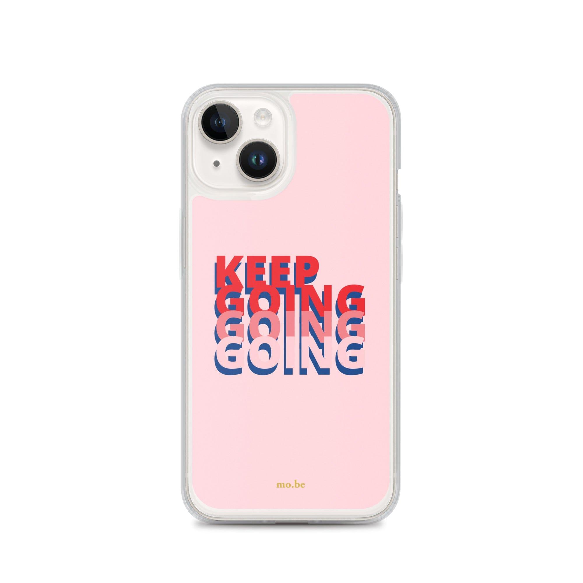 Keep Going Clear Case for iPhone® - mo.be
