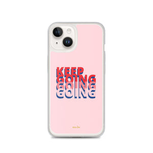 Keep Going Clear Case for iPhone® - mo.be