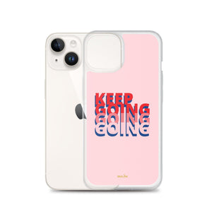 Keep Going Clear Case for iPhone® - mo.be