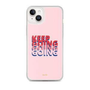 Keep Going Clear Case for iPhone® - mo.be