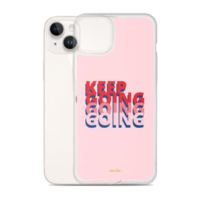 Keep Going Clear Case for iPhone® - mo.be