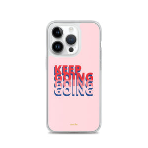 Keep Going Clear Case for iPhone® - mo.be