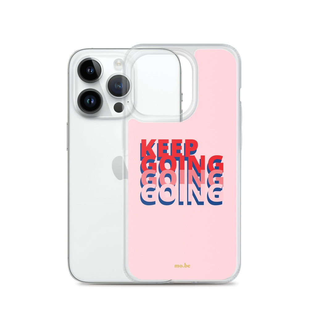Keep Going Clear Case for iPhone® - mo.be