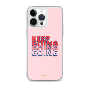 Keep Going Clear Case for iPhone® - mo.be