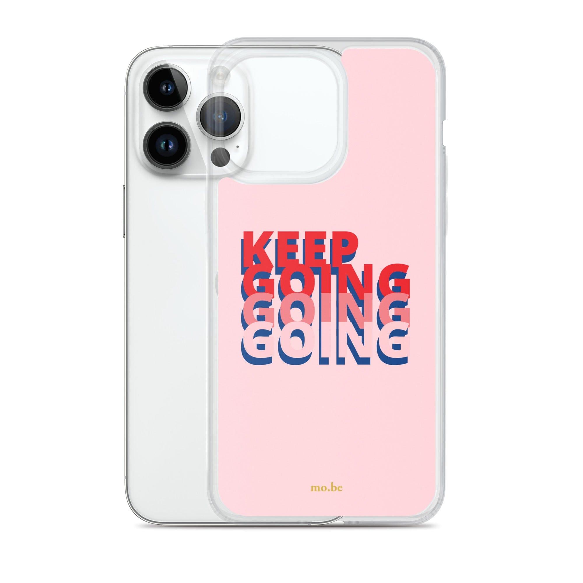Keep Going Clear Case for iPhone® - mo.be