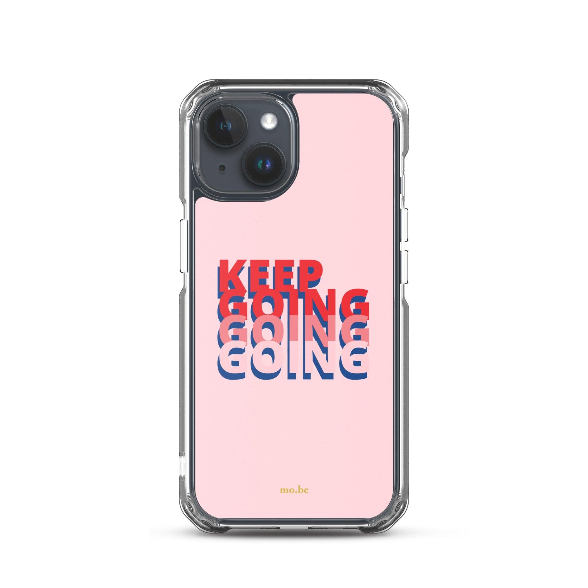 Keep Going Clear Case for iPhone® - mo.be
