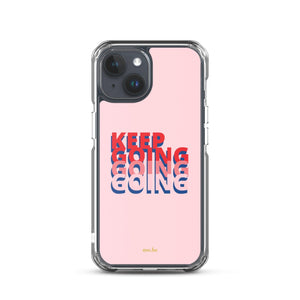 Keep Going Clear Case for iPhone® - mo.be