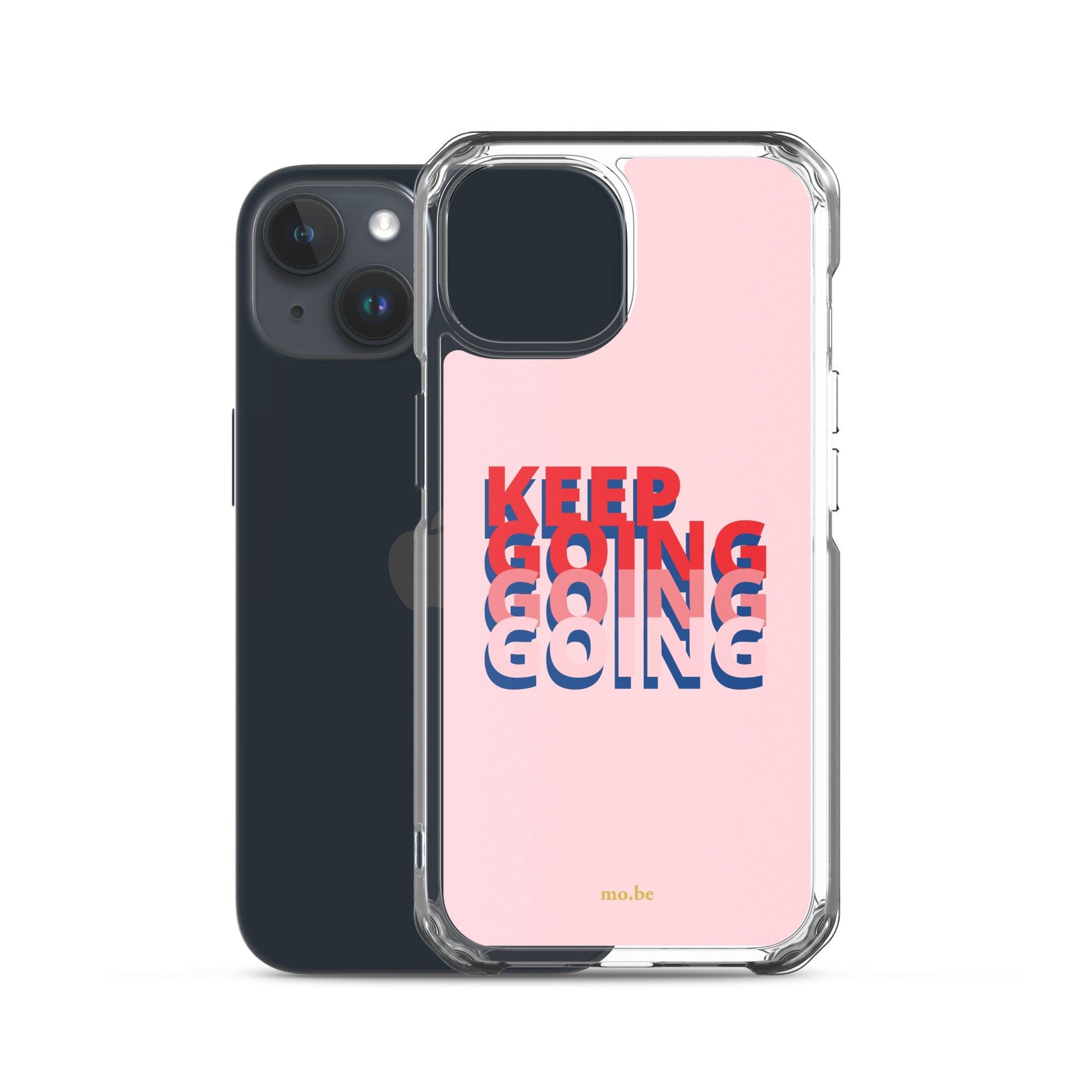 Keep Going Clear Case for iPhone® - mo.be