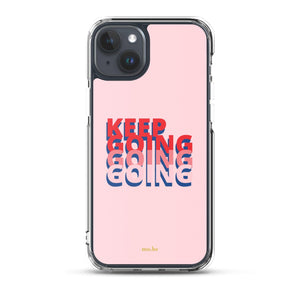 Keep Going Clear Case for iPhone® - mo.be