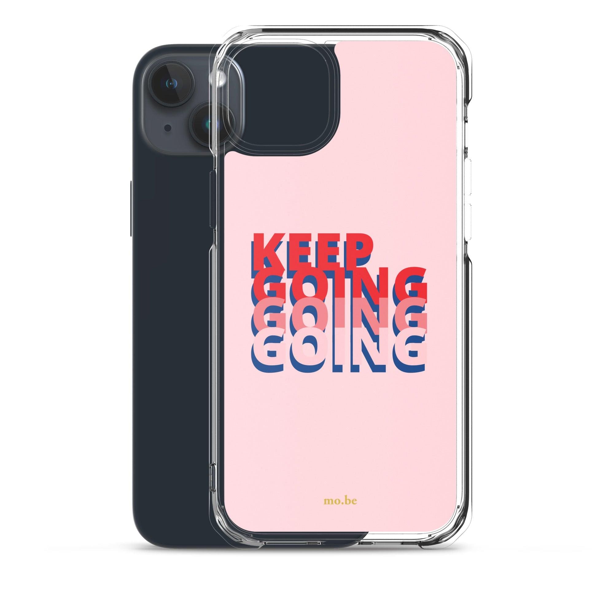 Keep Going Clear Case for iPhone® - mo.be