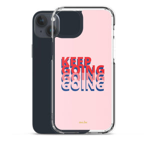 Keep Going Clear Case for iPhone® - mo.be
