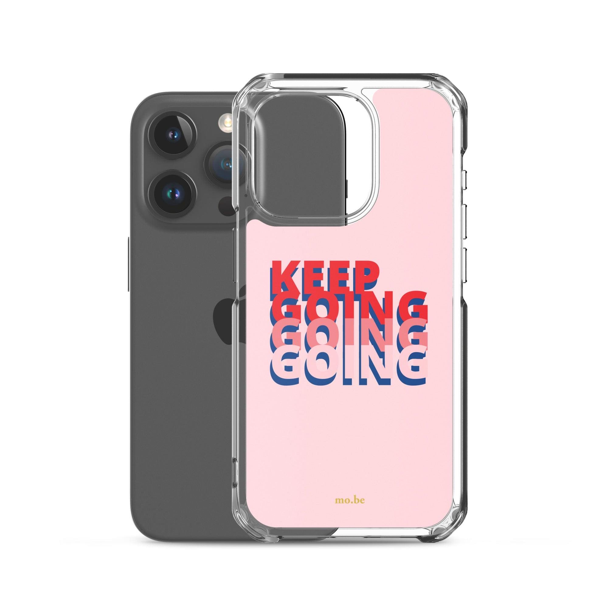 Keep Going Clear Case for iPhone® - mo.be