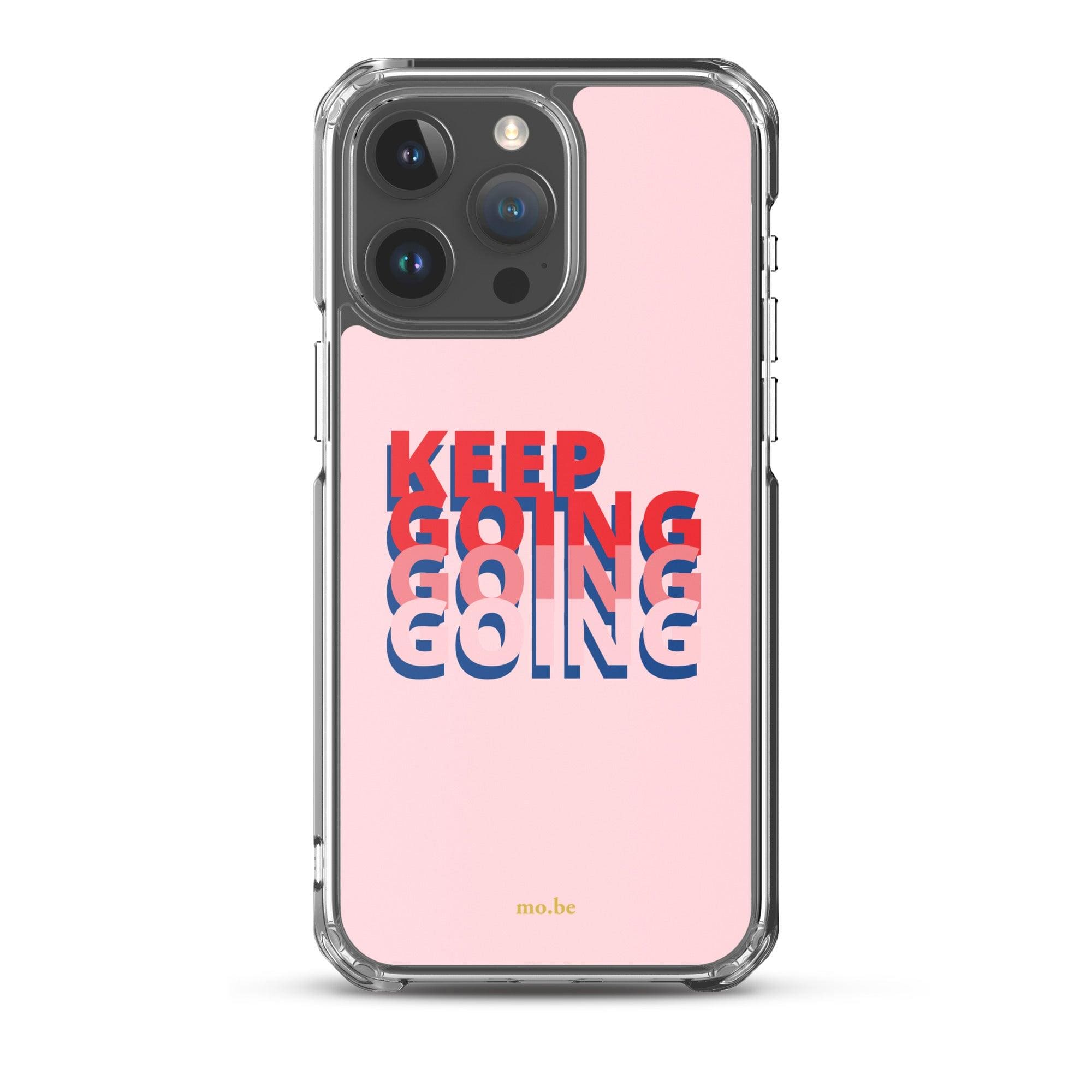 Keep Going Clear Case for iPhone® - mo.be
