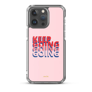 Keep Going Clear Case for iPhone® - mo.be