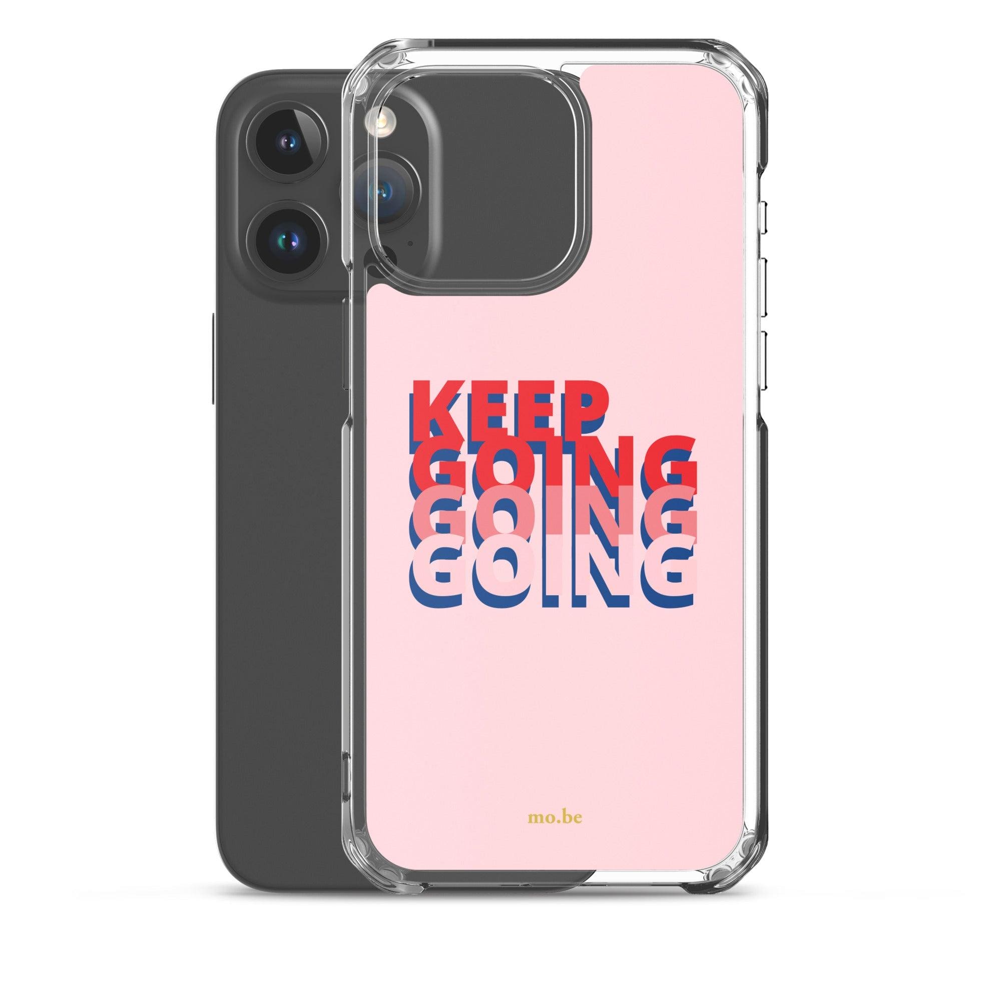 Keep Going Clear Case for iPhone® - mo.be