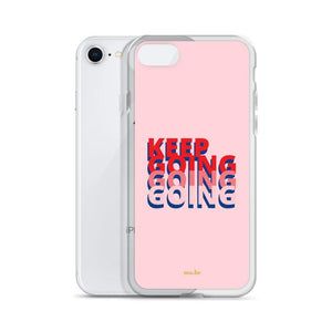 Keep Going Clear Case for iPhone® - mo.be