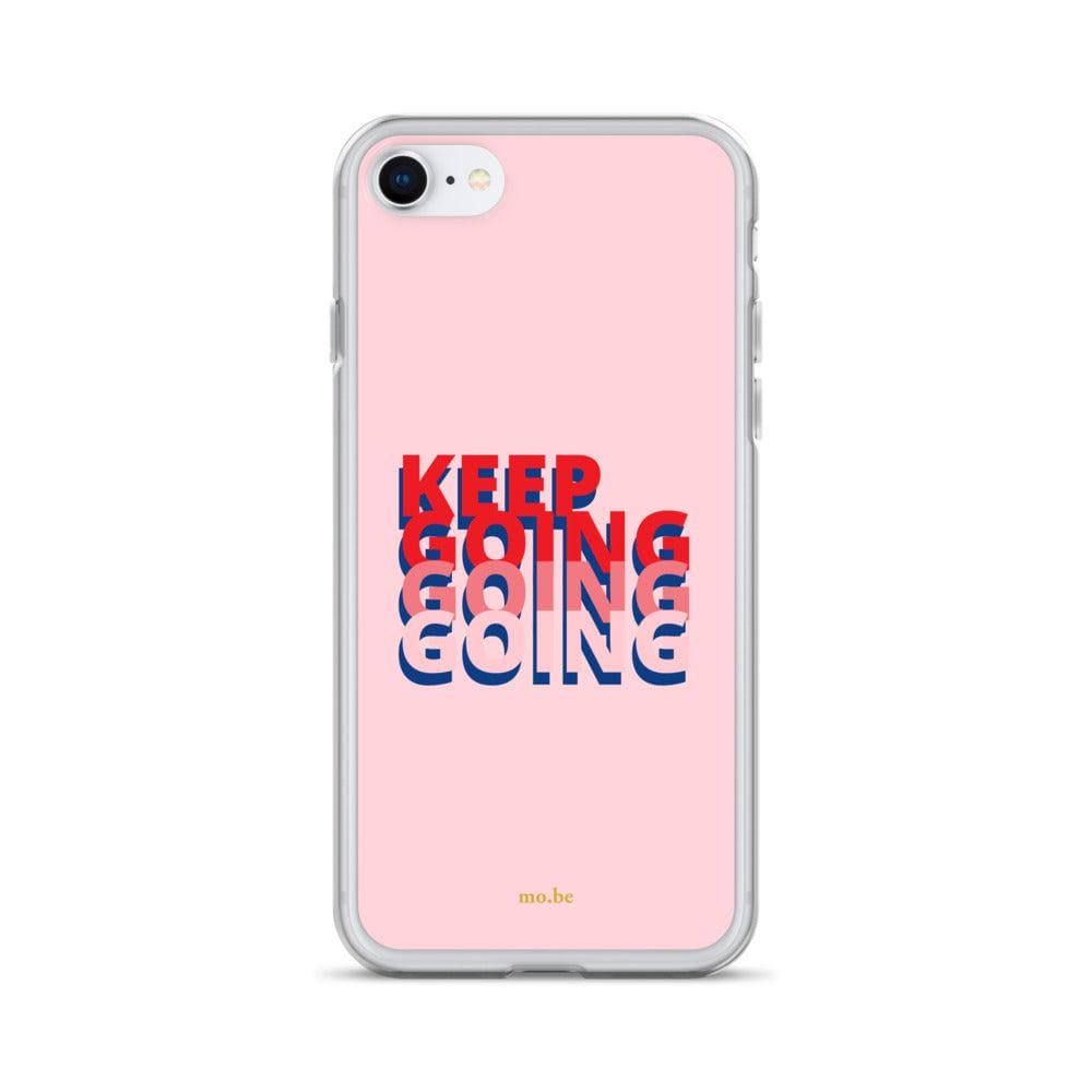 Keep Going Clear Case for iPhone® - mo.be