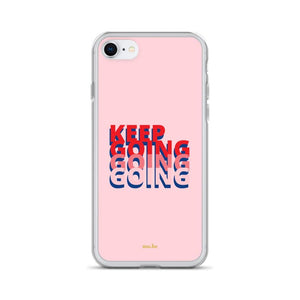 Keep Going Clear Case for iPhone® - mo.be