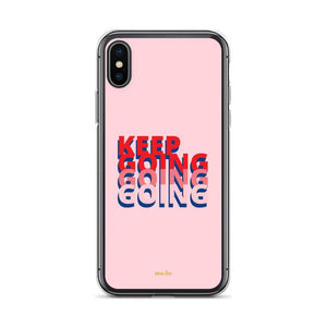 Keep Going Clear Case for iPhone® - mo.be